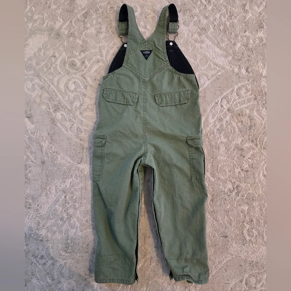 Vintage Y2k OshKosh B'gosh Green Overalls